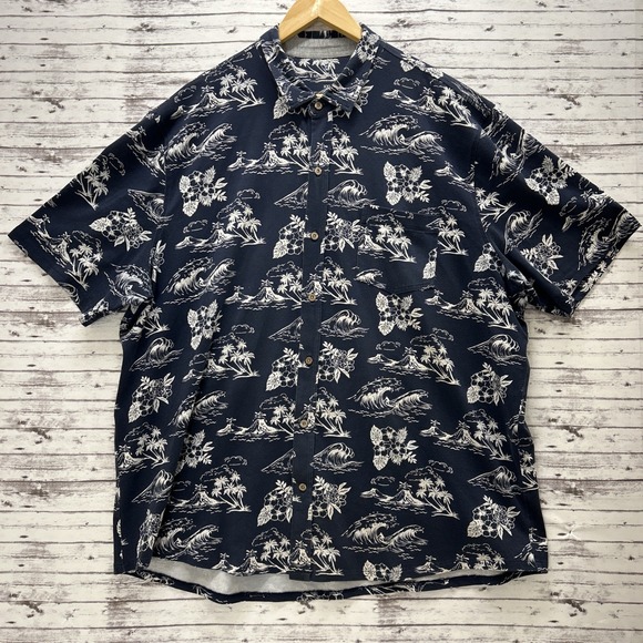 Tailor Vintage Other - Tailor Vintage Connecticut Originals Button Up Hawaiian Stretch Shirt Men's 2XL